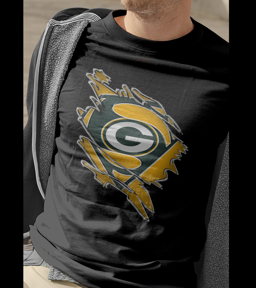 Packers Super Logo Hero Fan Gear T-Shirt