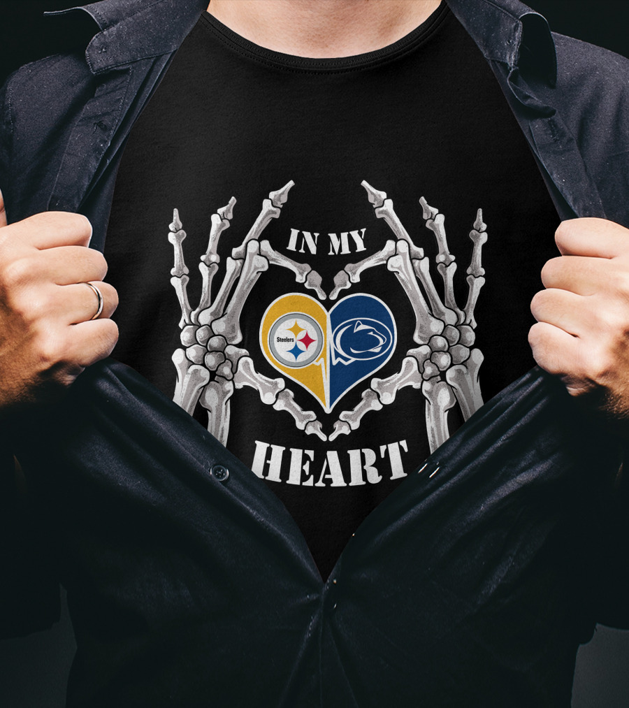 In My Heart Steelers Penn State T-Shirt