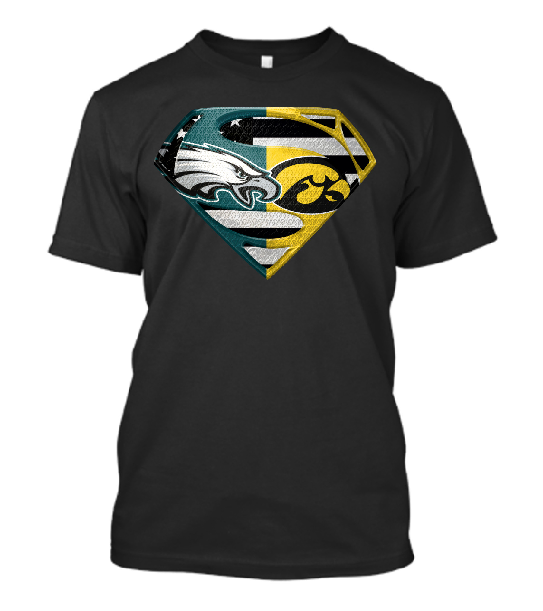 Philadelphia Eagles Iowa Hawkeyes Spm 9 Super T-Shirt
