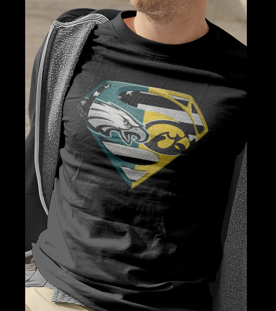 Philadelphia Eagles Iowa Hawkeyes Spm 9 Super T-Shirt