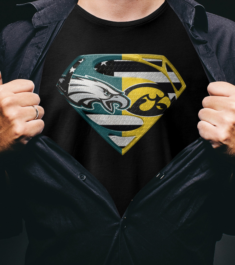 Philadelphia Eagles Iowa Hawkeyes Spm 9 Super T-Shirt