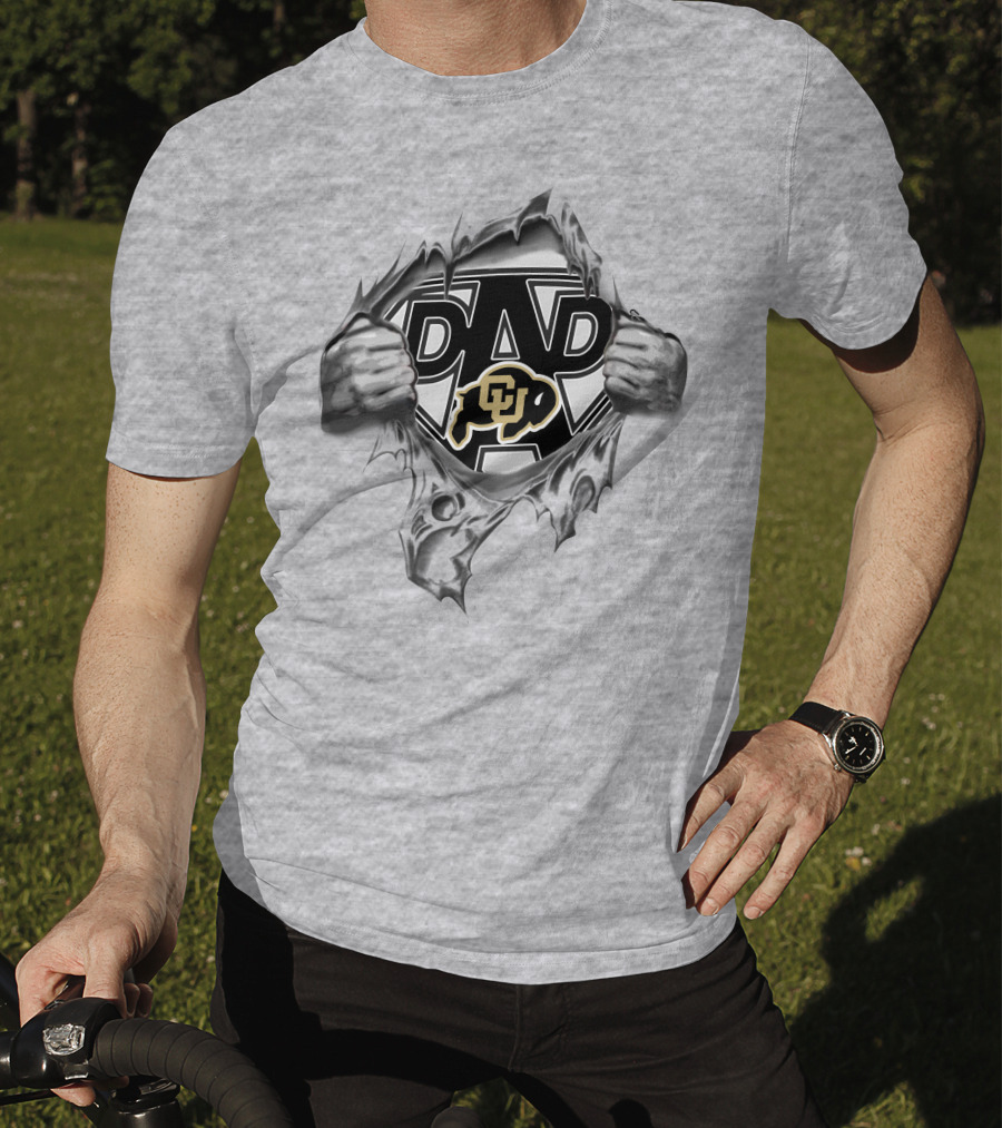 DAD Colorado Buffaloes Super Dad T-Shirt