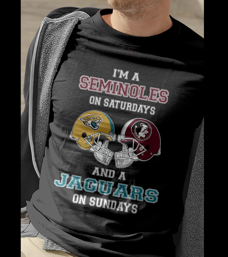 I'm A Seminoles On Saturdays And A Jaguars On Sundays T-Shirt