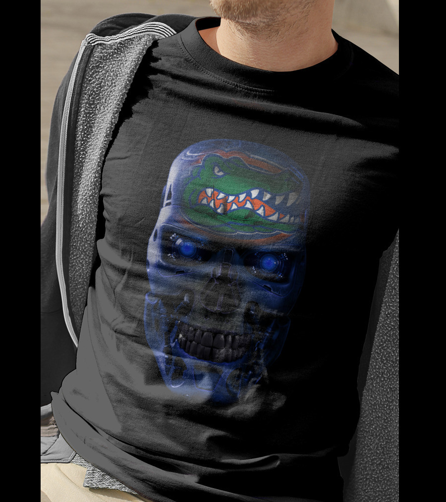 Florida Gators Terminator Skull T-Shirt