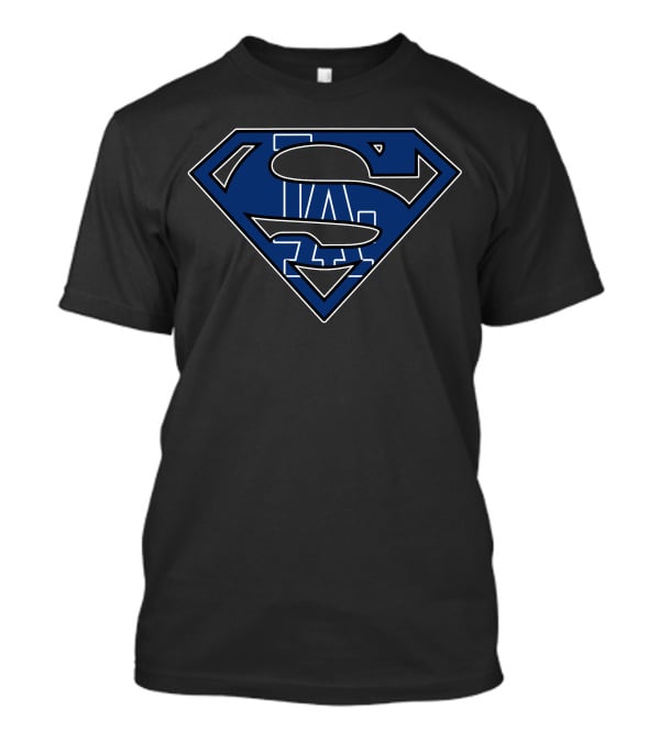 Super Man Los Angeles Dodgers T-Shirt