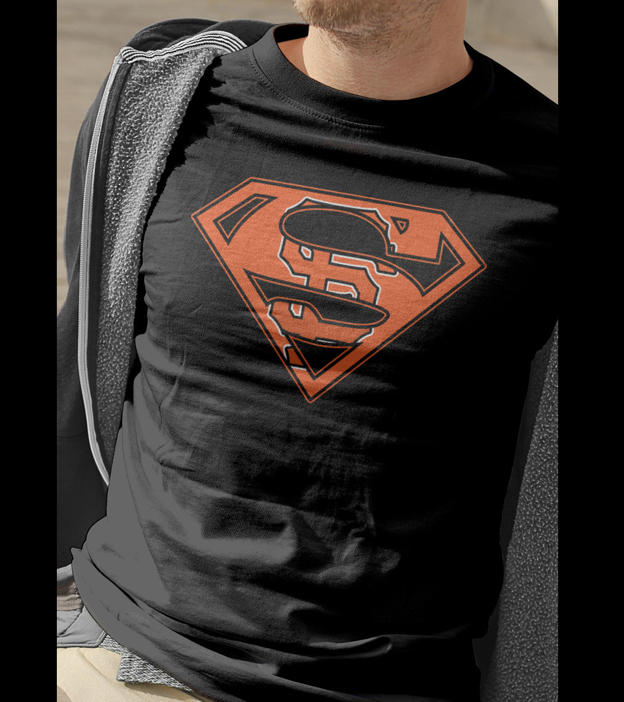 Superman Giants Orange T-Shirt