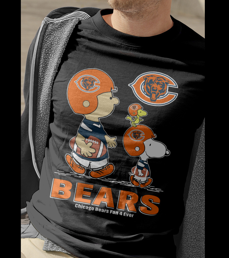 Chicago Bears Fan 4 Ever Bears T-Shirt