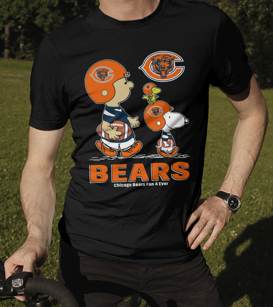 Chicago Bears Fan 4 Ever Bears T-Shirt
