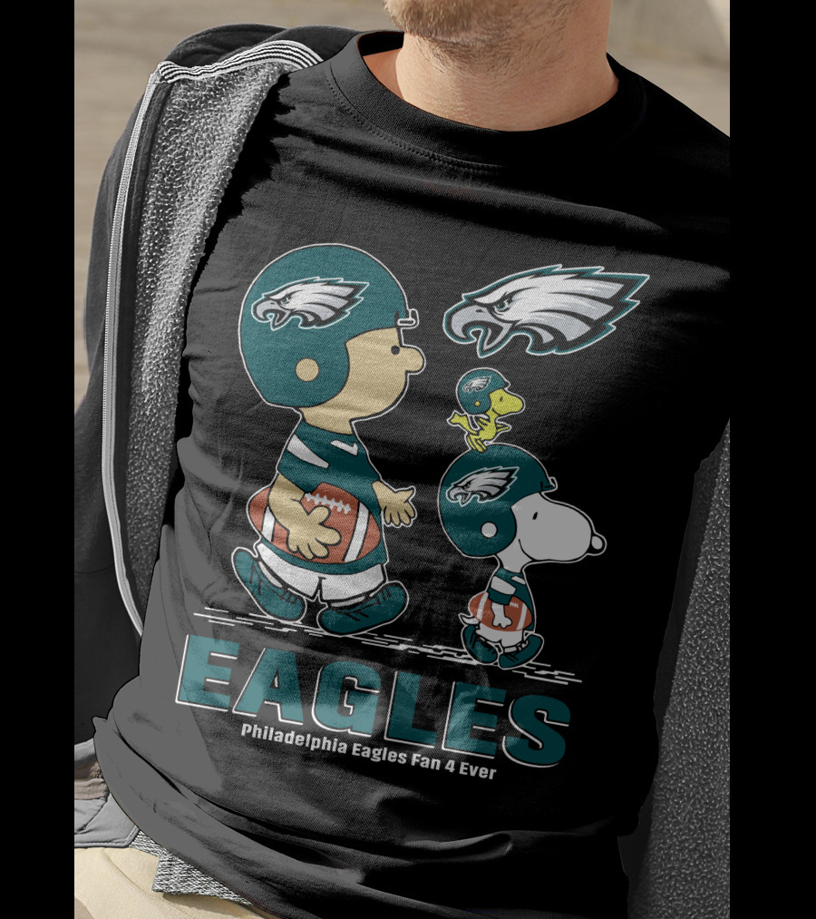 Philadelphia Eagles Fan 4 Ever EAGLES T-Shirt