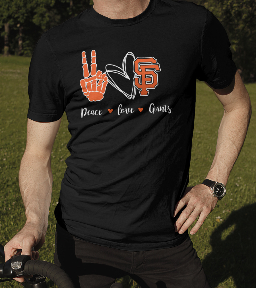 Peace Love San Francisco Giants T-Shirt