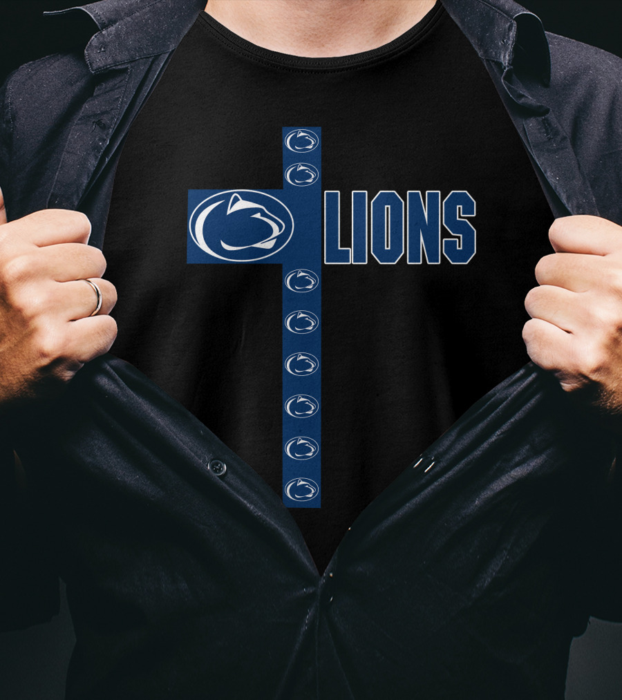 Penn State Nittany Lions Cross T-Shirt