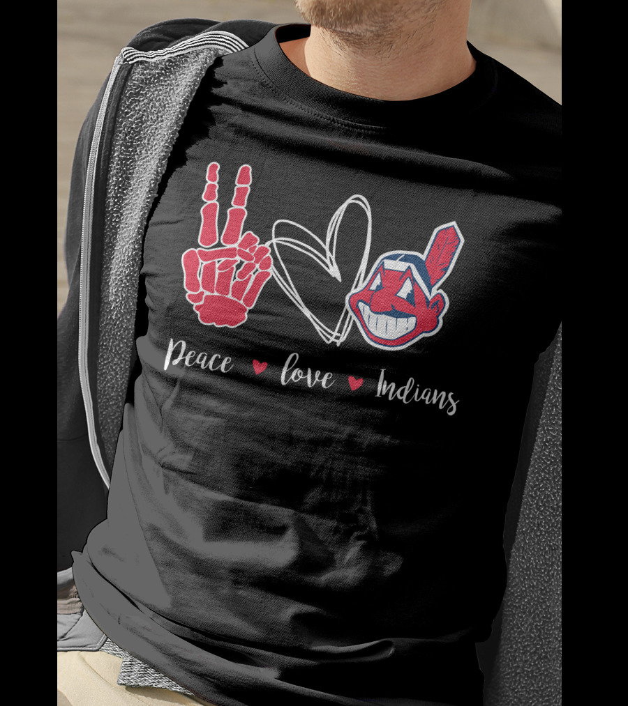 Peace Love Indians T-Shirt