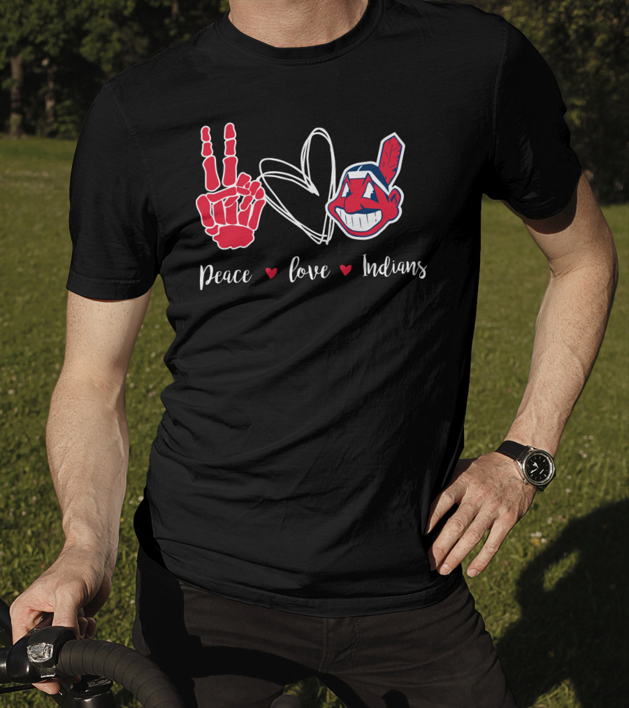 Peace Love Indians T-Shirt