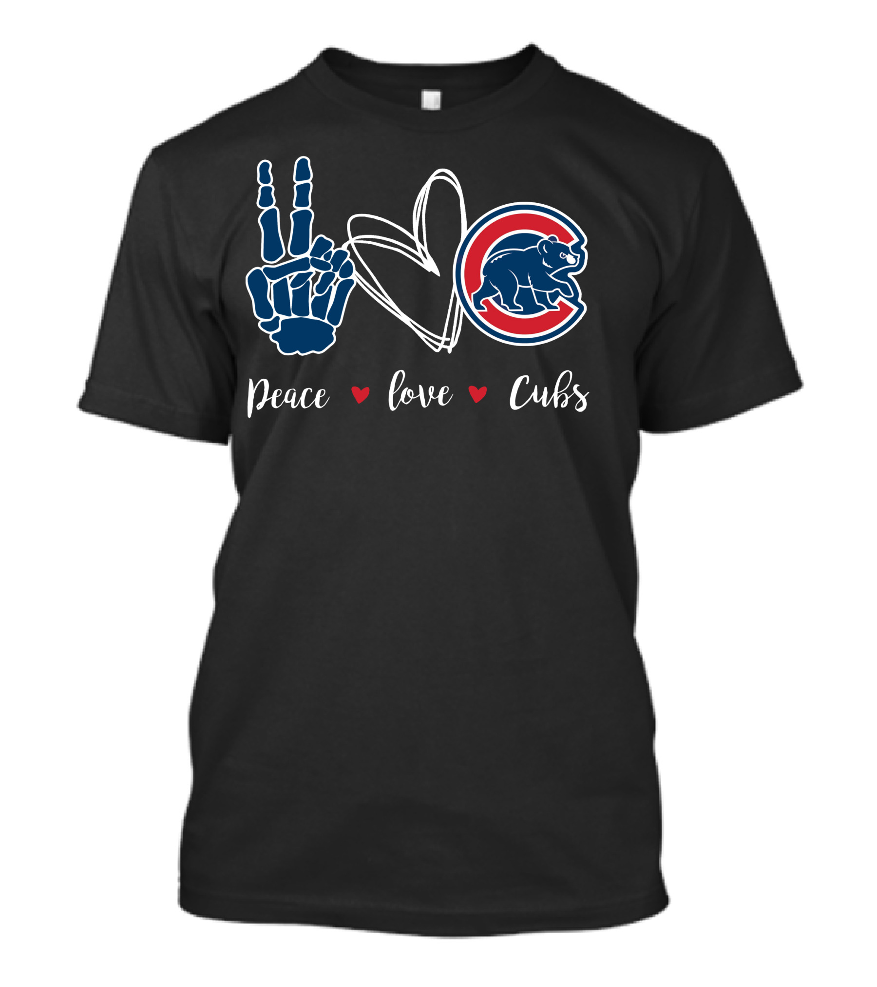 Peace Love Cubs T-Shirt