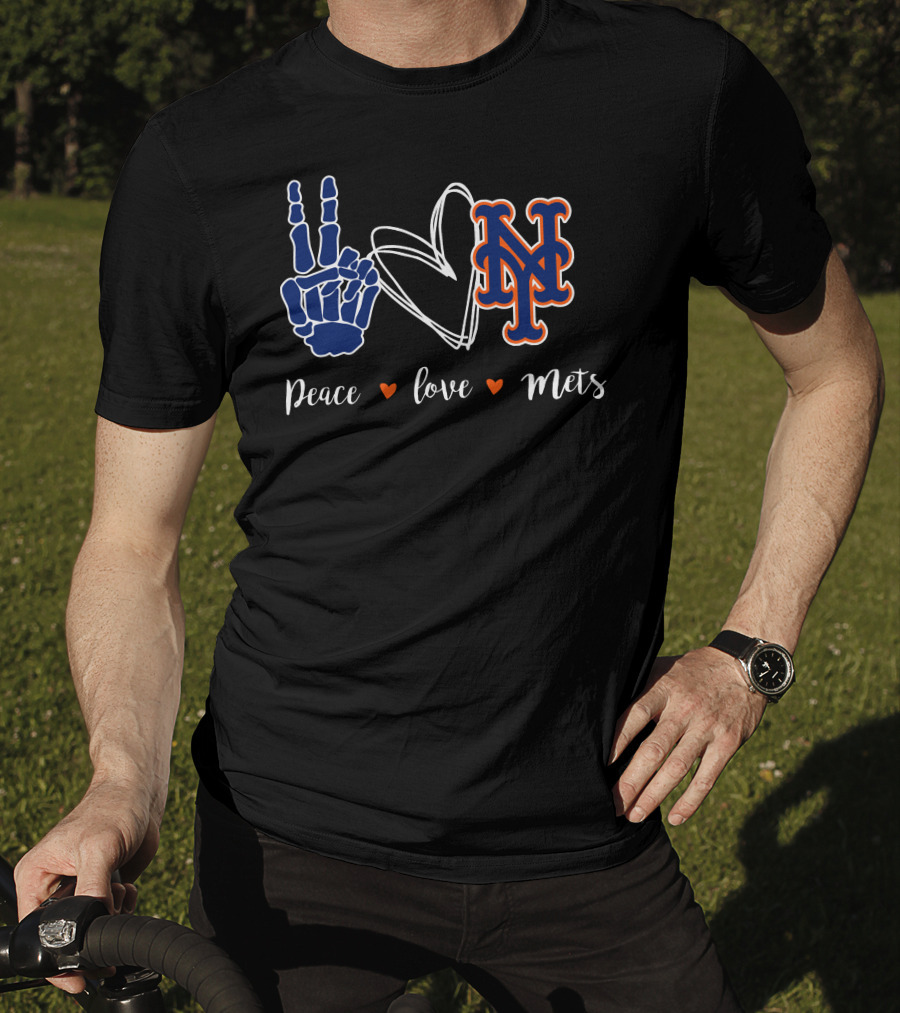 Peace Love New York Mets T-Shirt
