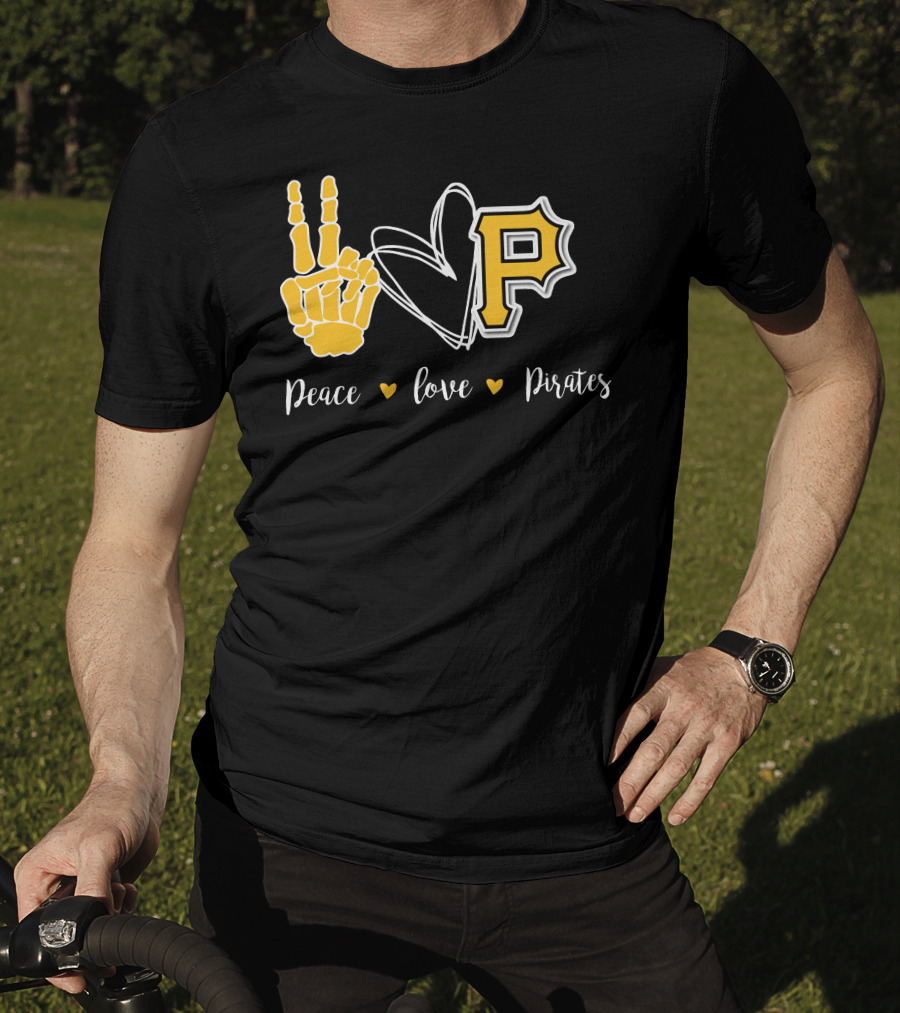Peace Love Pirates T-Shirt