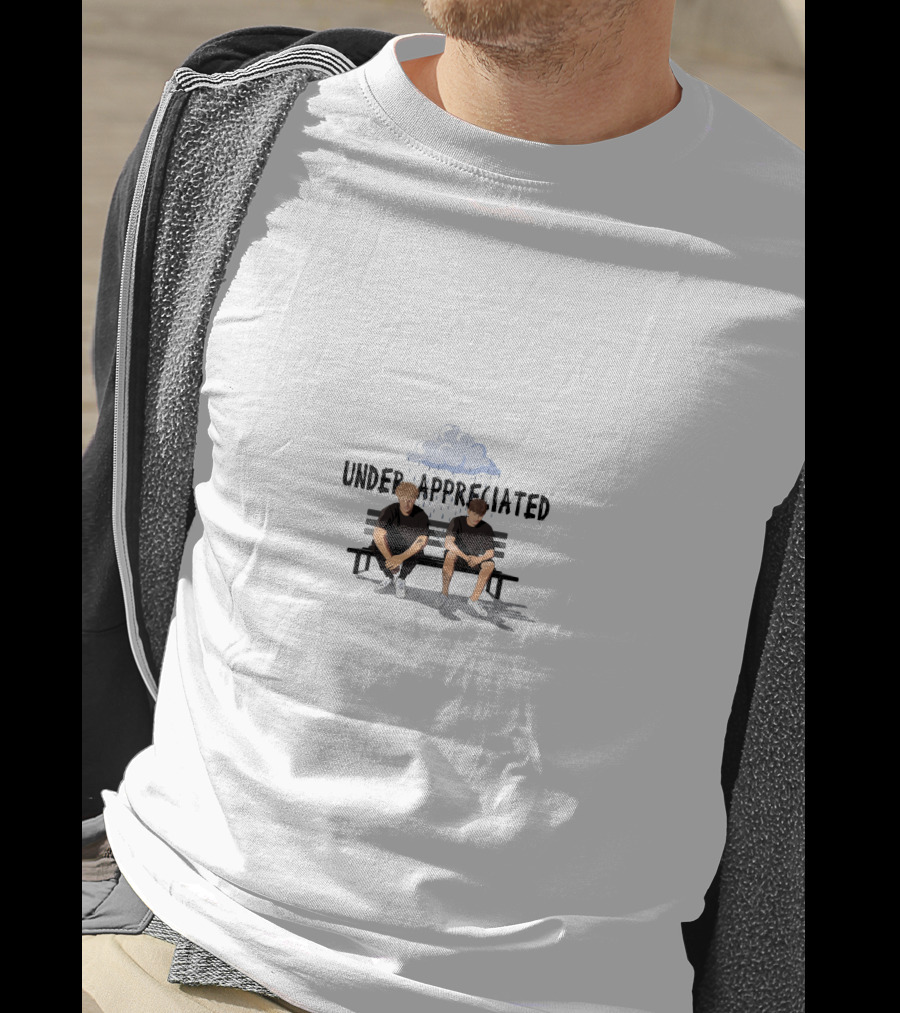 Under Appreciated Corey La Barrie Bench Cloud T-Shirt