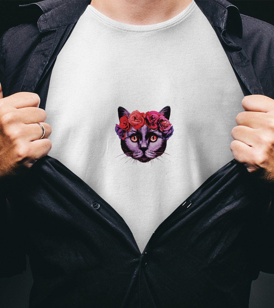 Summer Walker Cat With Floral Crown T-Shirt