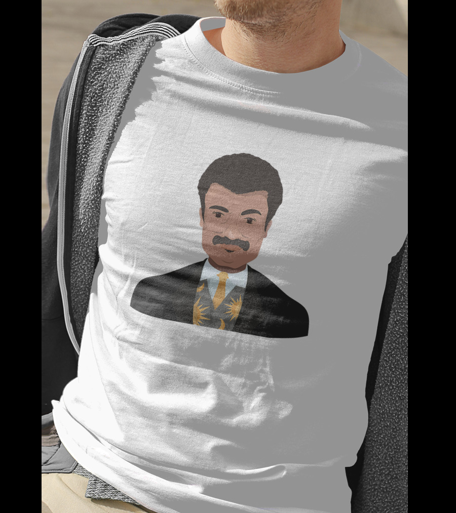 Neil DeGrasse Tyson Cosmic Vest Iconic T-Shirt