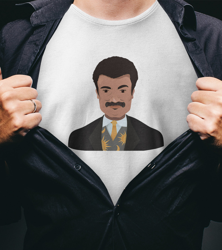 Neil DeGrasse Tyson Cosmic Vest Iconic T-Shirt