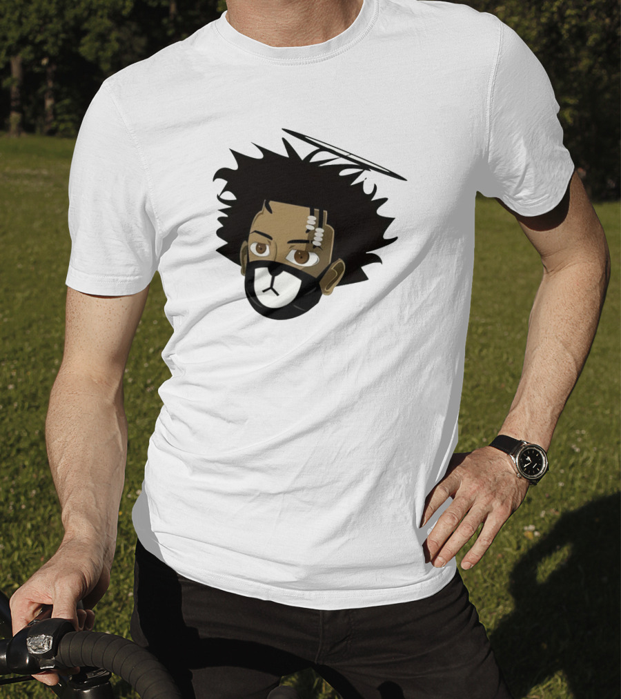Bape Masked Character Halo Icon Brown Eyes T-Shirt