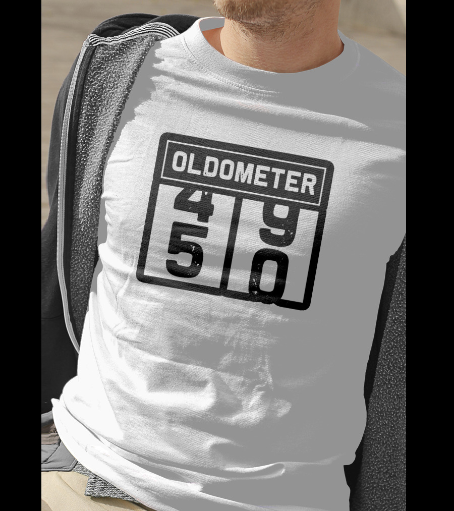 Oldometer 49 50 Year Odometer Turner T-Shirt