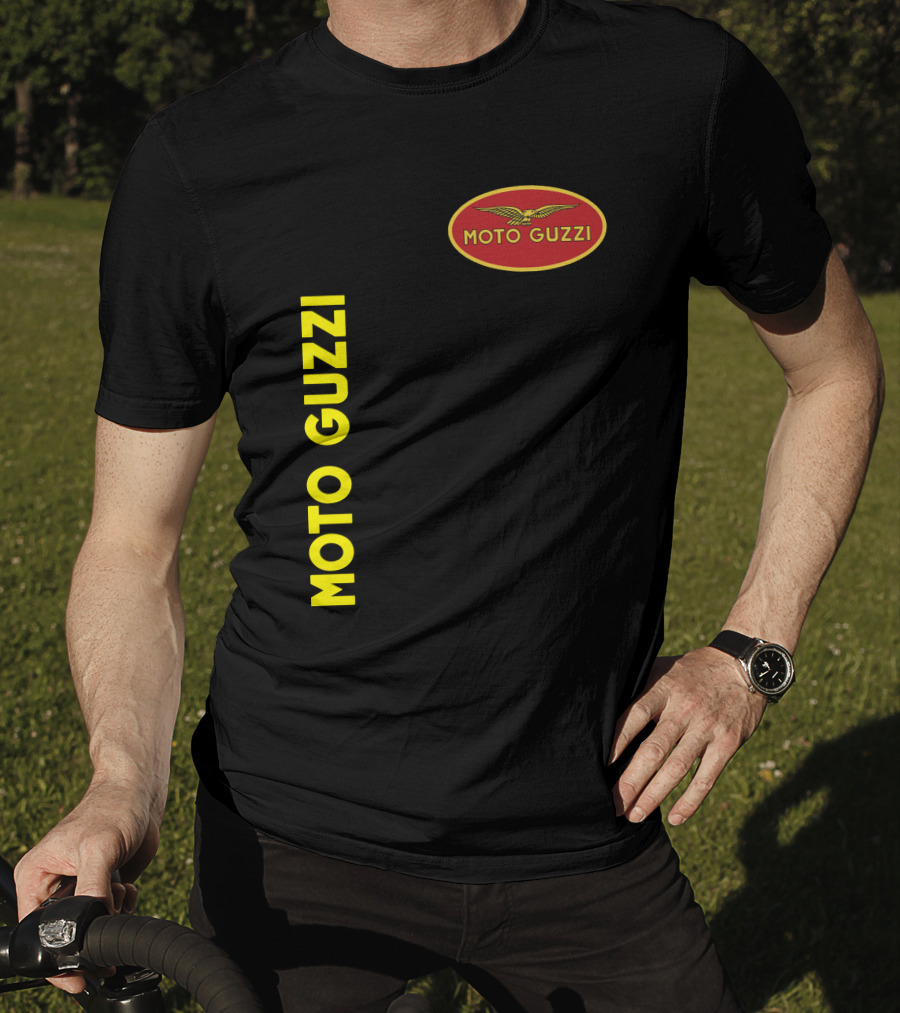MOTO GUZZI Vintage Oval Logo T-Shirt