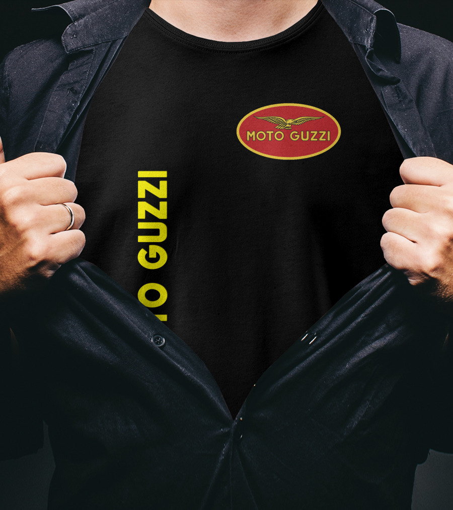 MOTO GUZZI Vintage Oval Logo T-Shirt