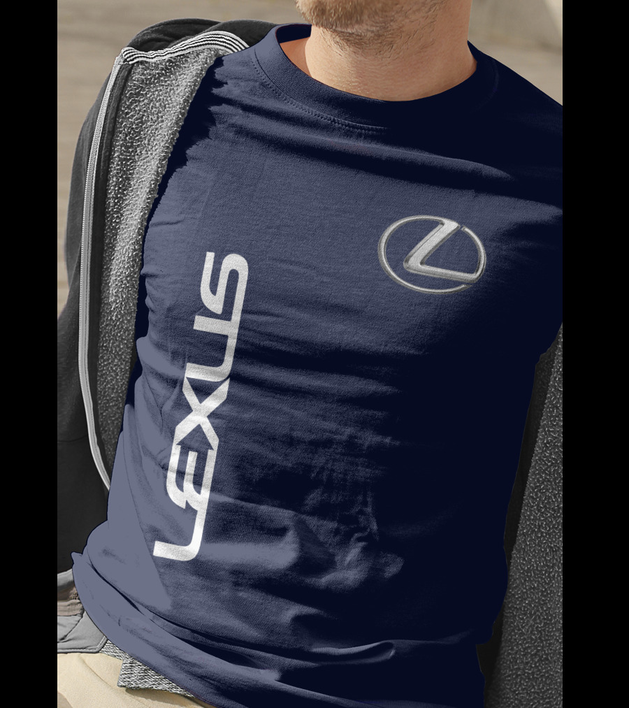 LEXUS Logo Icon Blue Background T-Shirt