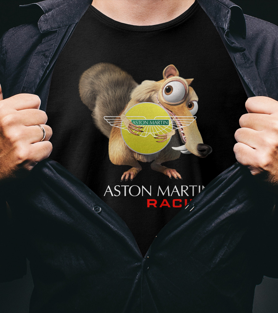 ASTON MARTIN RACING Ice Age Scrat Winged T-Shirt