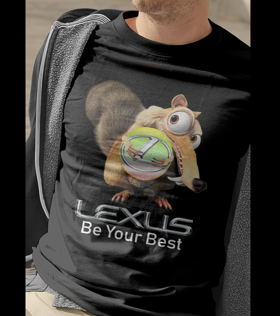 LEXUS Be Your Best Scrat Holding T-Shirt