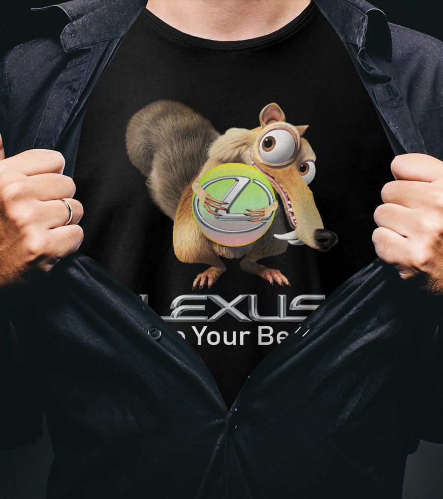 LEXUS Be Your Best Scrat Holding T-Shirt