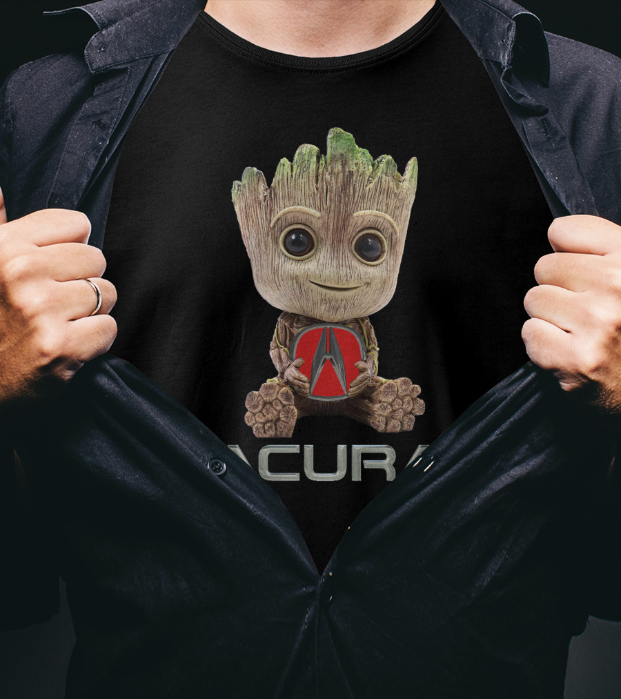 ACURA Logo Held By Character T-Shirt