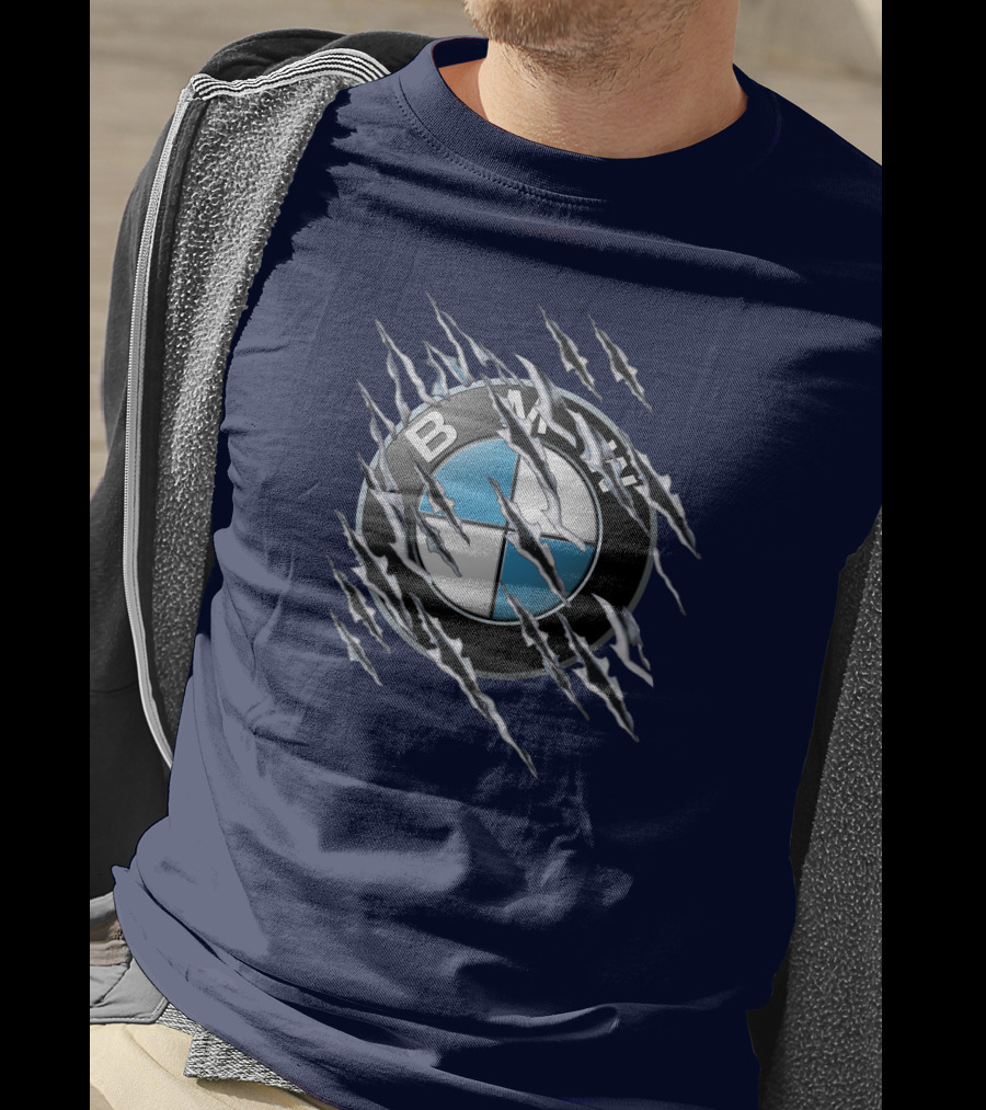 BMW Claw Mark Logo Effect T-Shirt