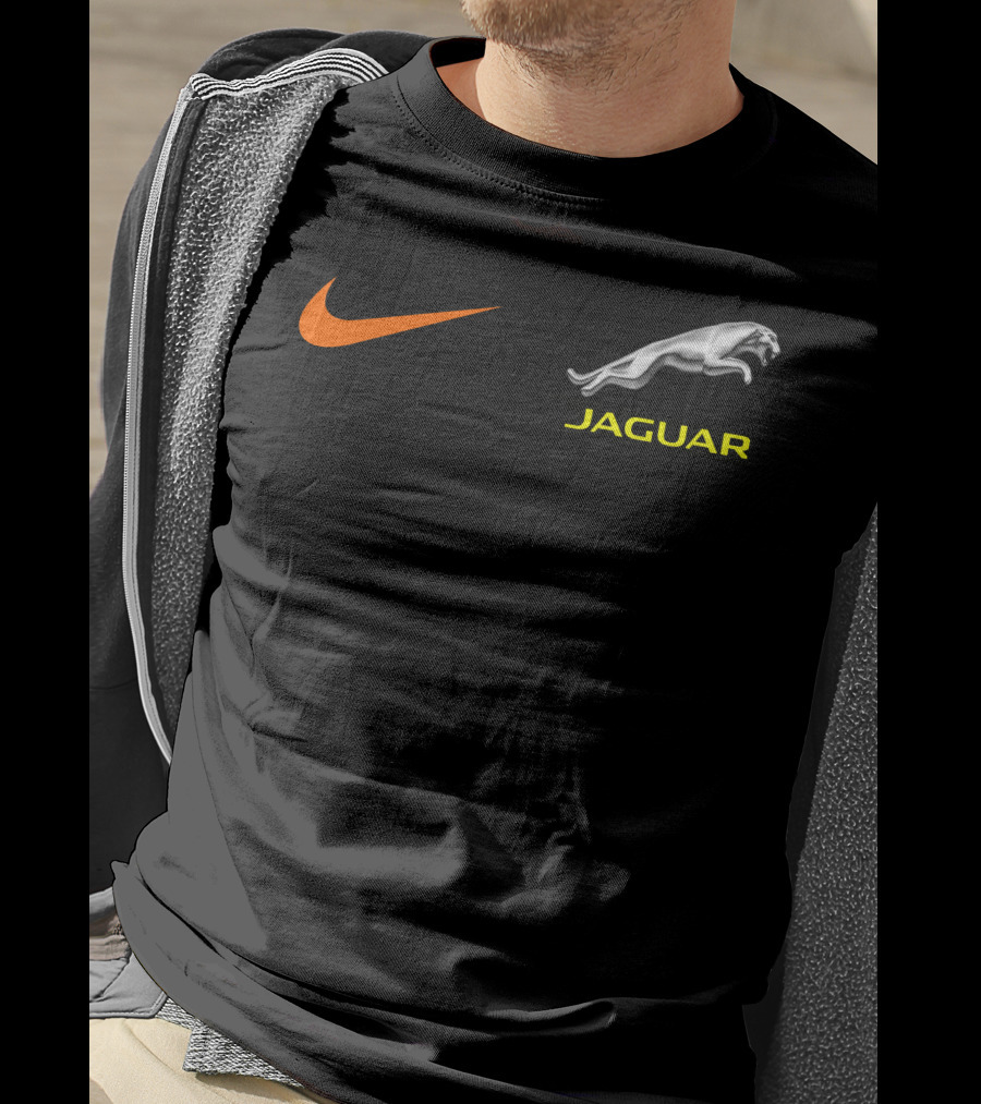 JAGUAR 3 Logo Silver Puma T-Shirt