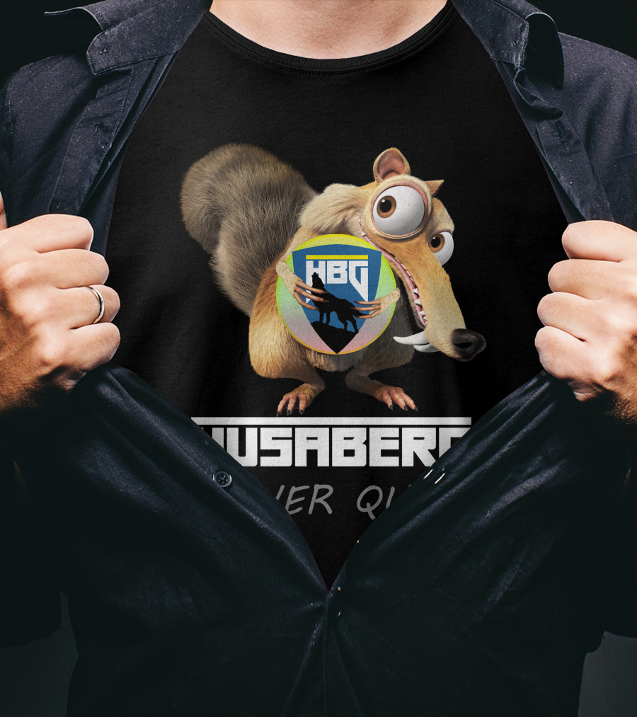 Husaberg Never Quit HBG Ice Age Scrat T-Shirt
