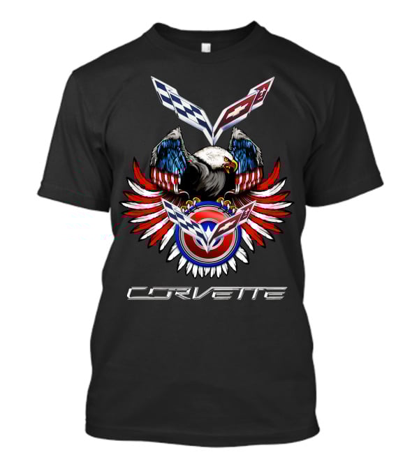 CORVETTE C7 American Eagle Emblem T-Shirt