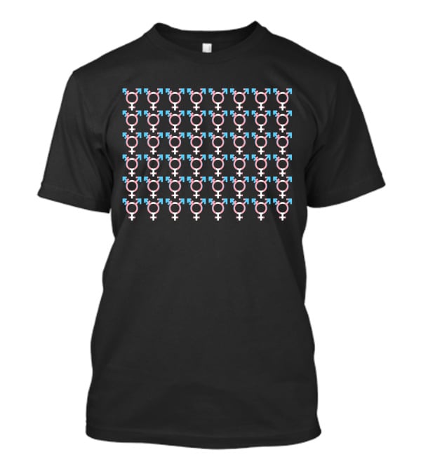 Trans Rights Are Human Rights Gender Symbols T-Shirt