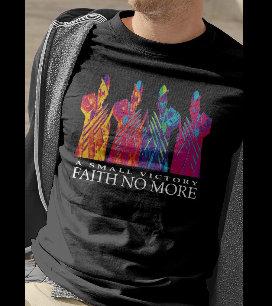 A Small Victory Faith No More Colorful Figures T-Shirt