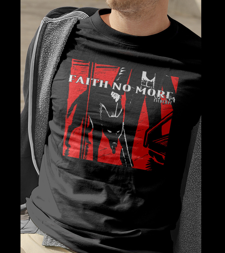 Faith No More Ricochet Dog And Man T-Shirt