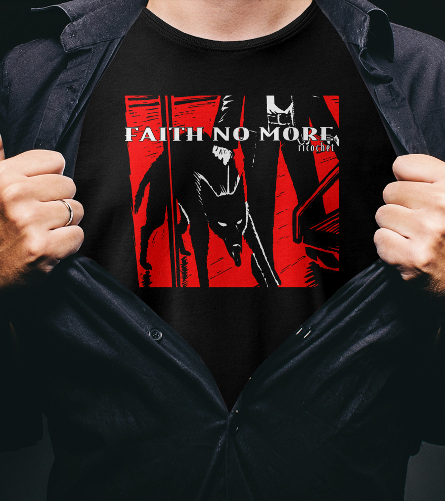 Faith No More Ricochet Dog And Man T-Shirt