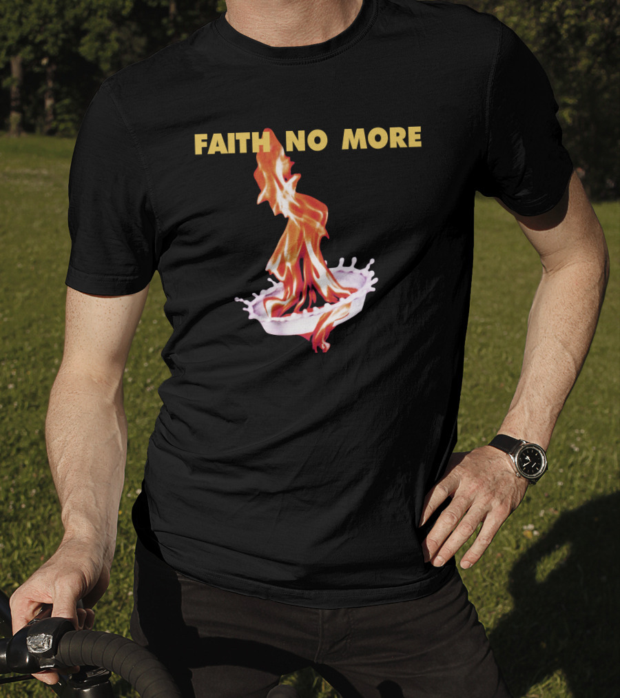 Faith No More Flaming Milk Splash T-Shirt