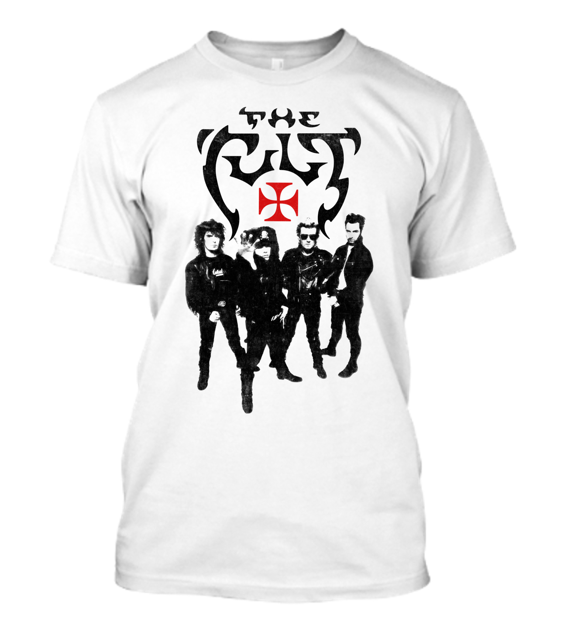 The Cult Band Cross Symbol T-Shirt