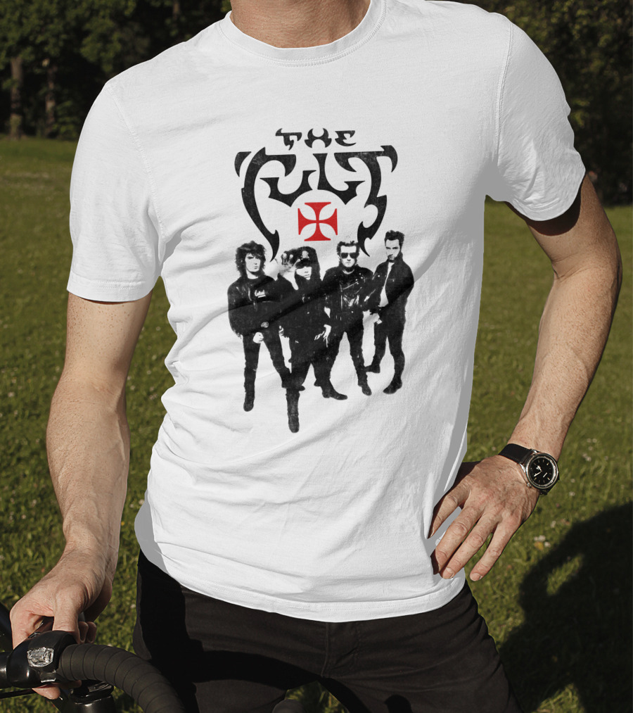 The Cult Band Cross Symbol T-Shirt