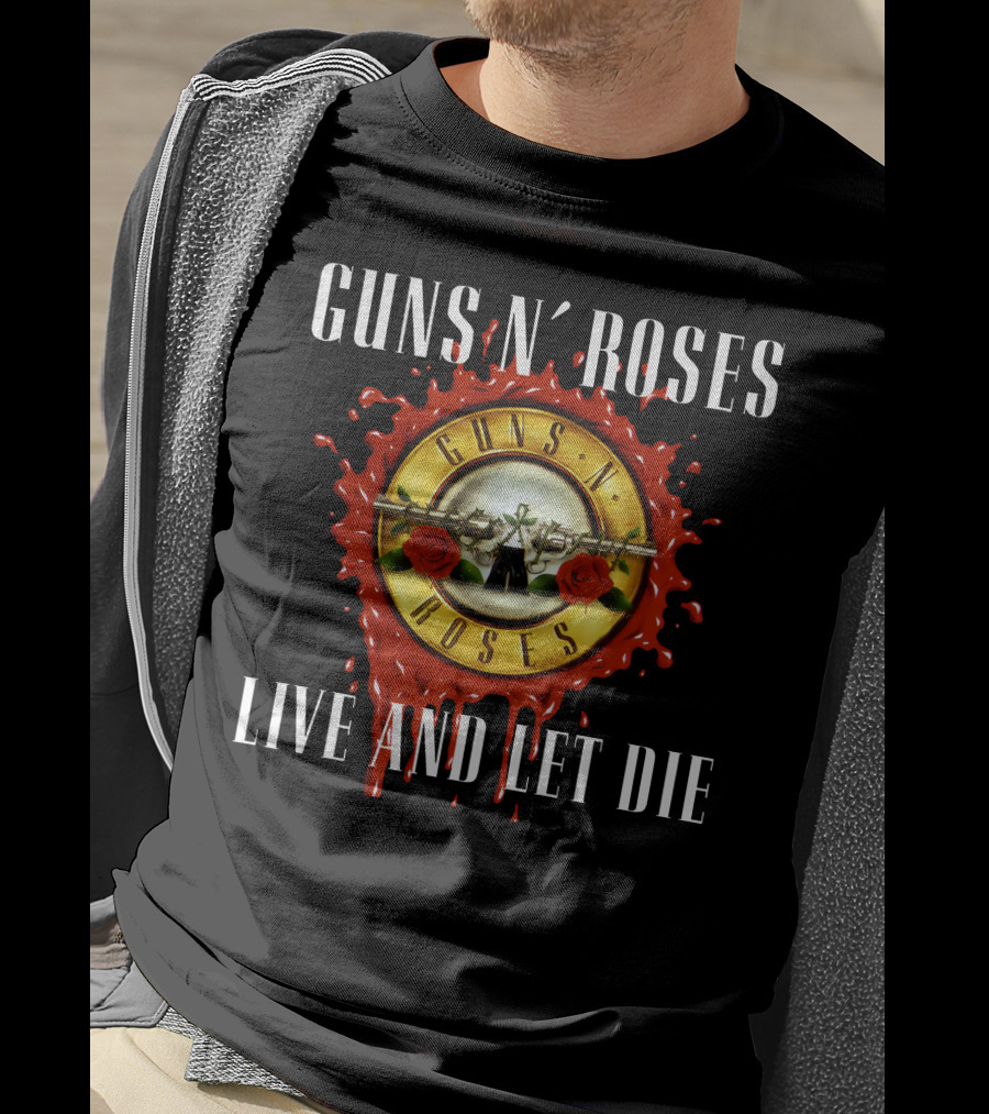 Guns N' Roses Live And Let Die T-Shirt