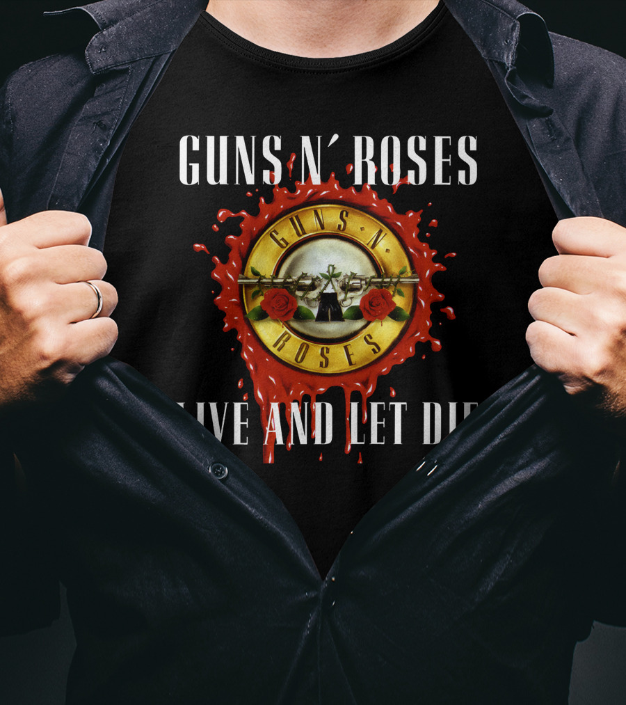 Guns N' Roses Live And Let Die T-Shirt