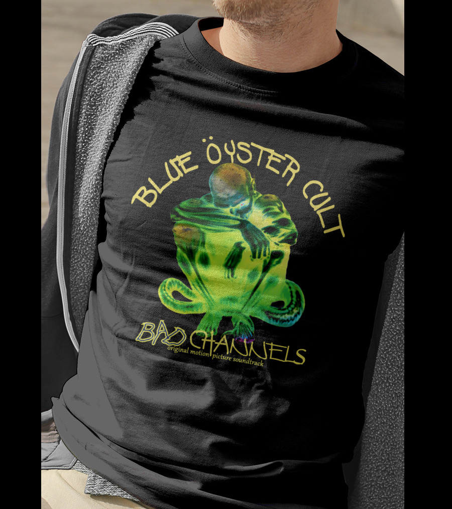 Blue Öyster Cult Bad Channels Original Motion Picture Soundtrack T-Shirt