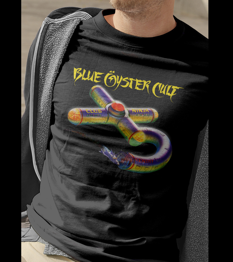 Blue Öyster Cult Club Ninja 1985 Album T-Shirt