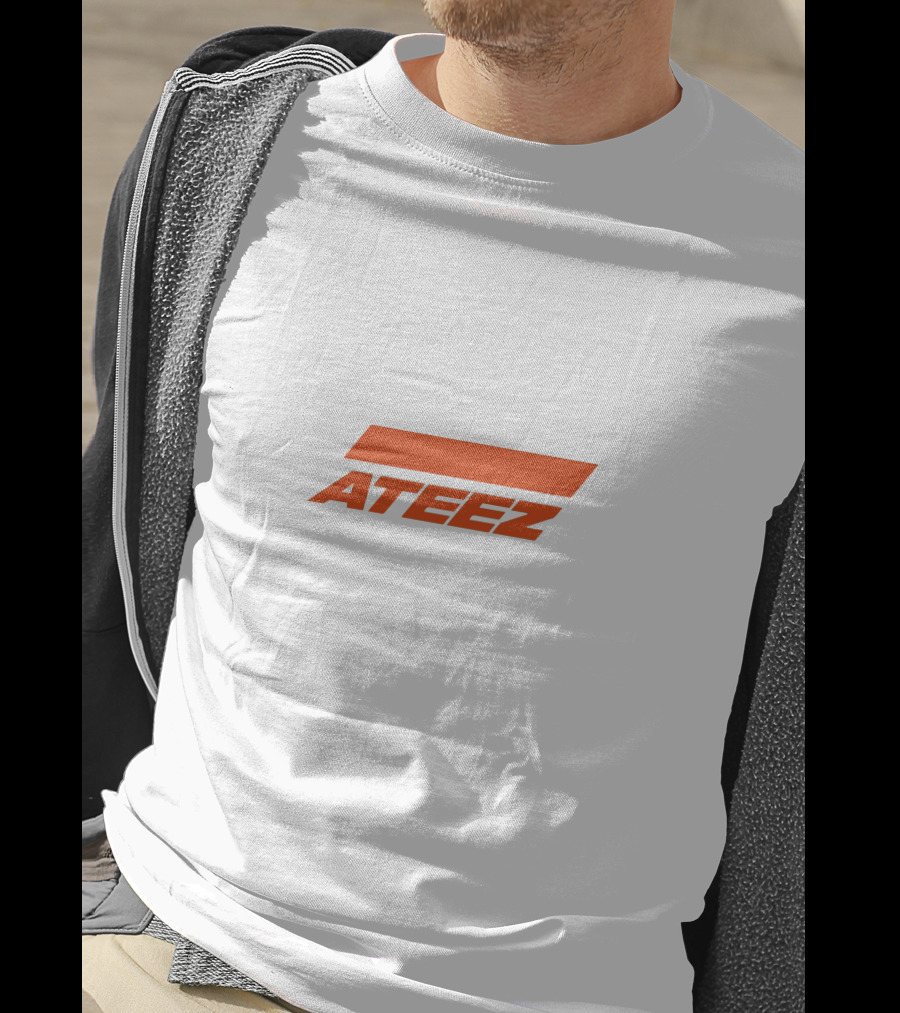 ATEEZ Orange Logo Fandom Merchandise T-Shirt