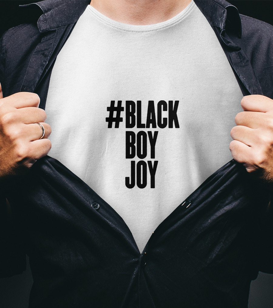 BlackBoyJoy Hashtag Empowerment T-Shirt